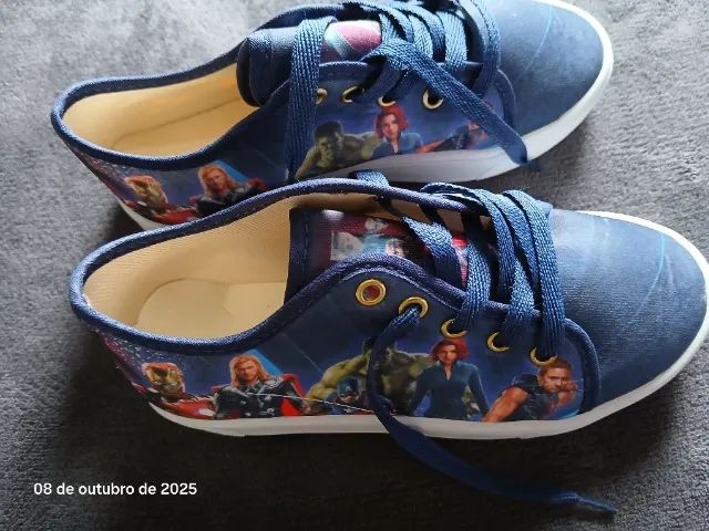 Tênis infantil Avengers Tam. 29 - Foto 3