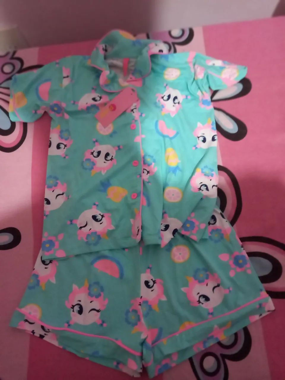 Pijama Infantil Unicórnio Puket