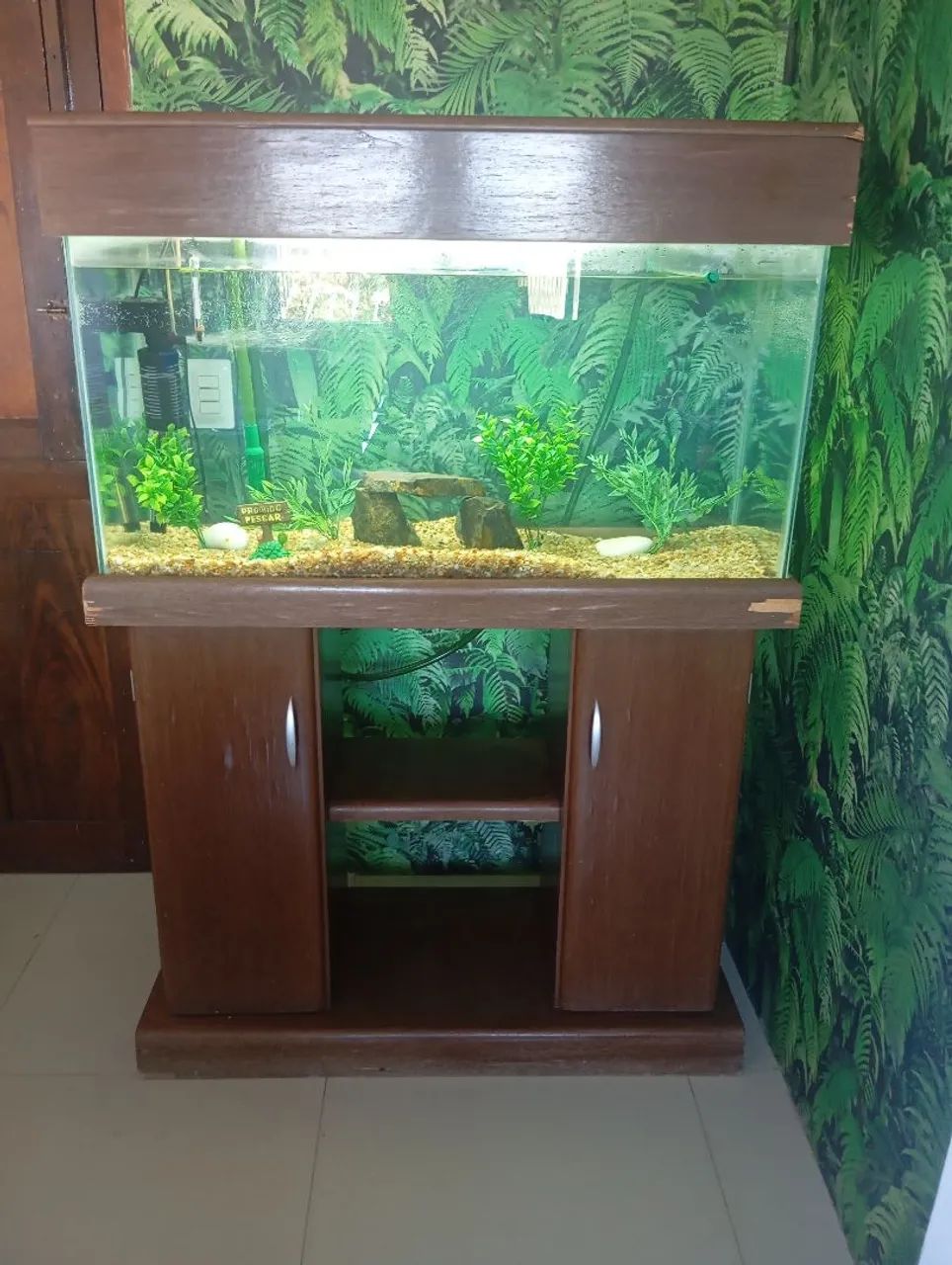 Aquário Completo com Móvel
