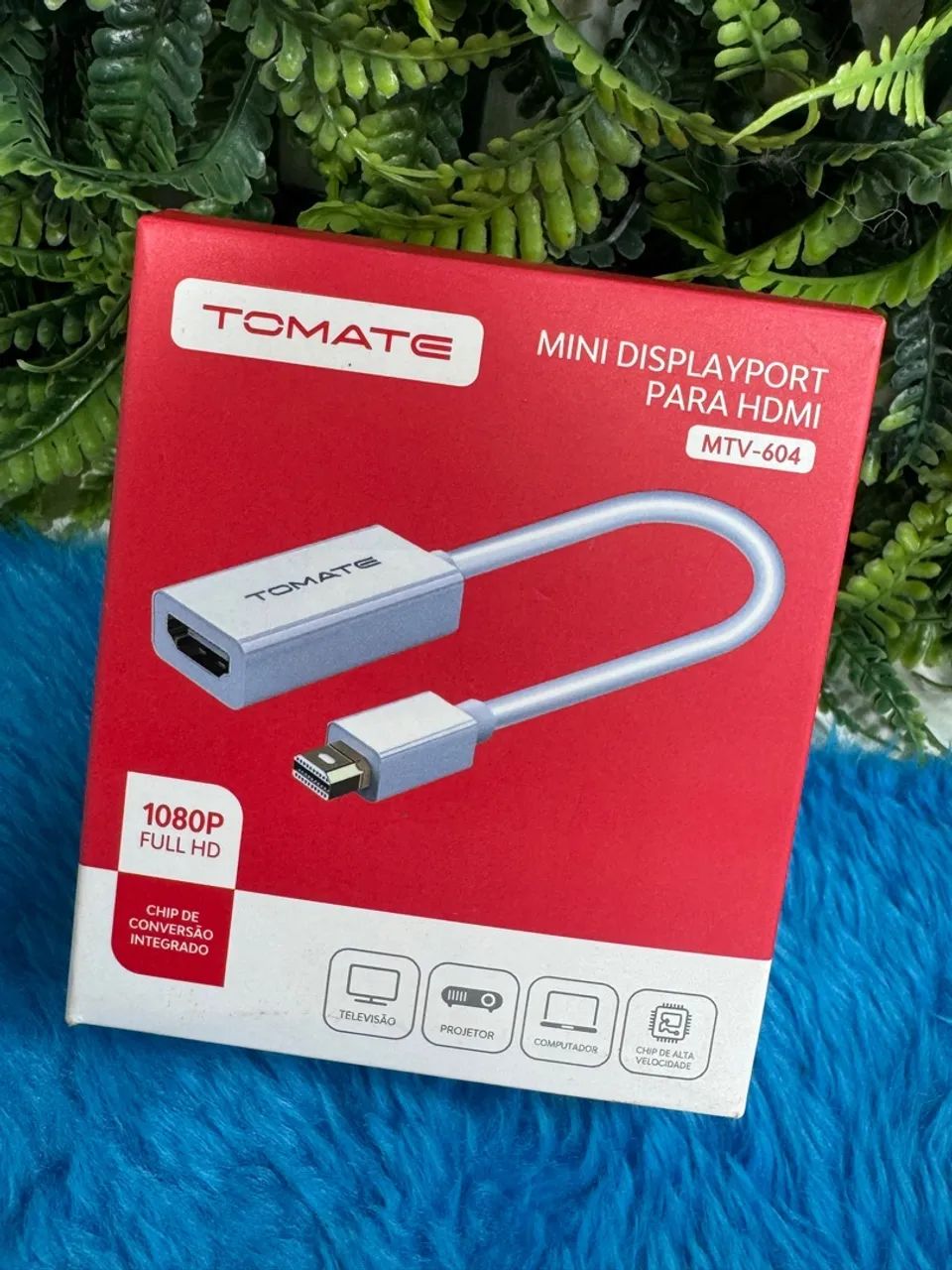 Adaptador Mini DisplayPort para HDMI 1080P Full HD - Foto 3