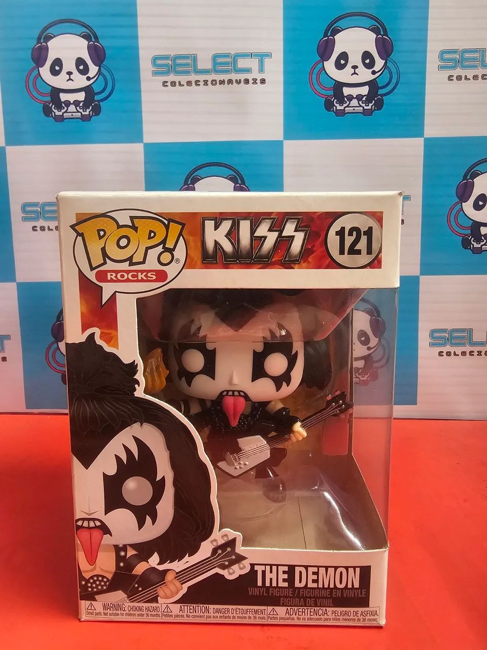 Funko original banda kiss The demon 121