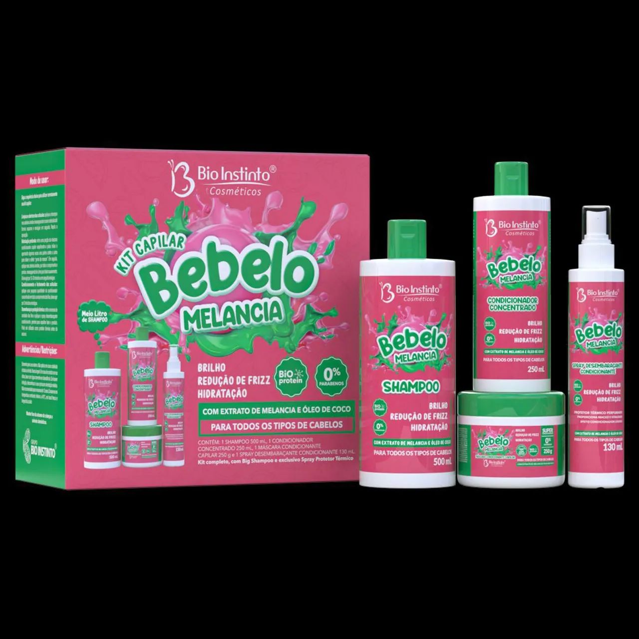 Kit Cabelo Bio Instinto - 4 Peças - Foto 2