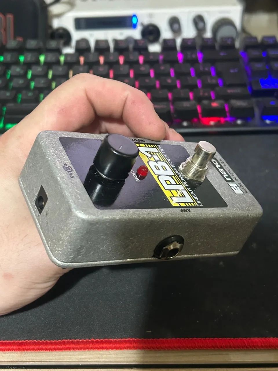 Pedal de booster da electro harmonix EHX - Foto 3