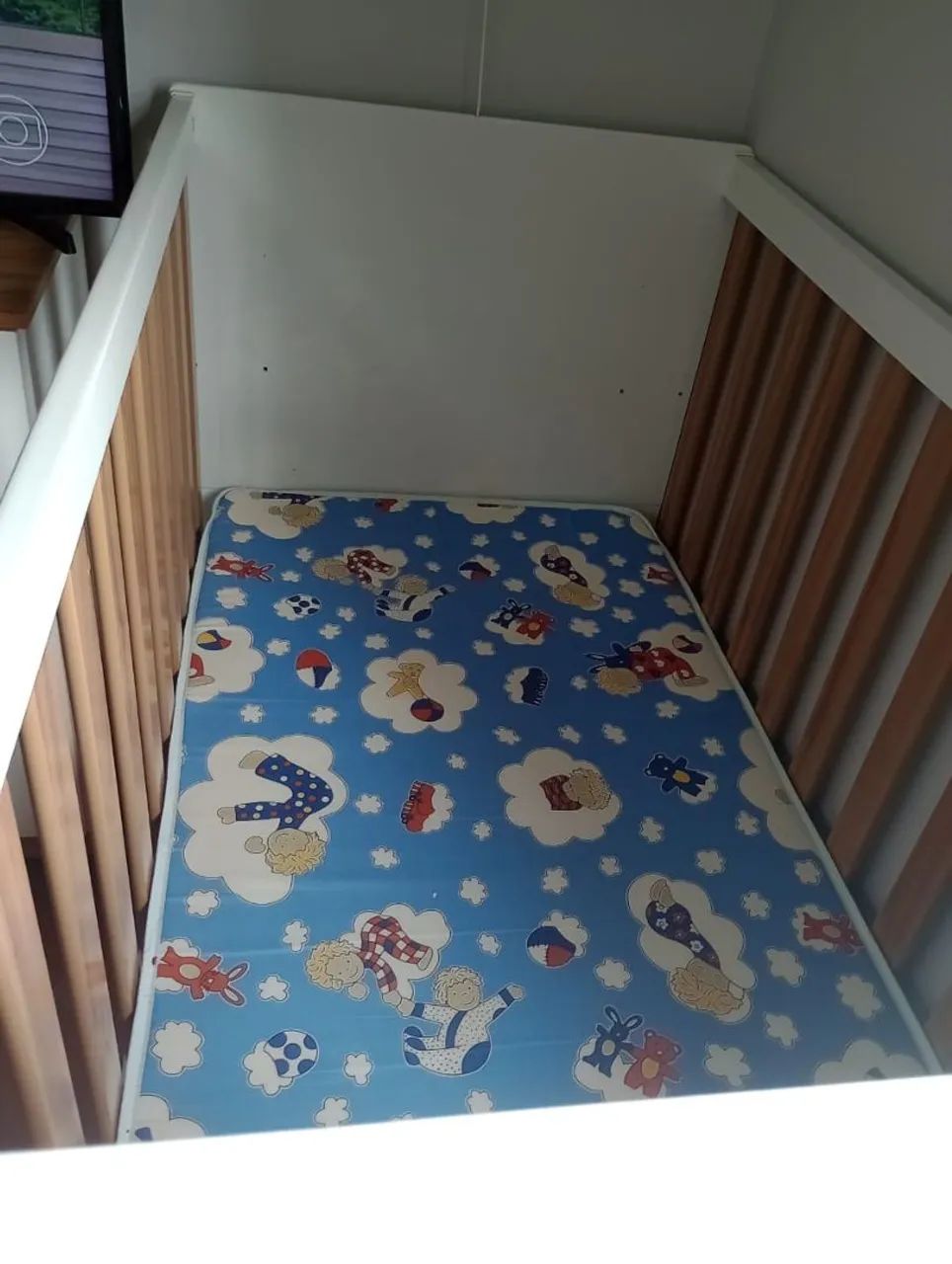 Guti retrô 5x1 Peroba + Colchão Impecável(valor negociável) - Foto 3