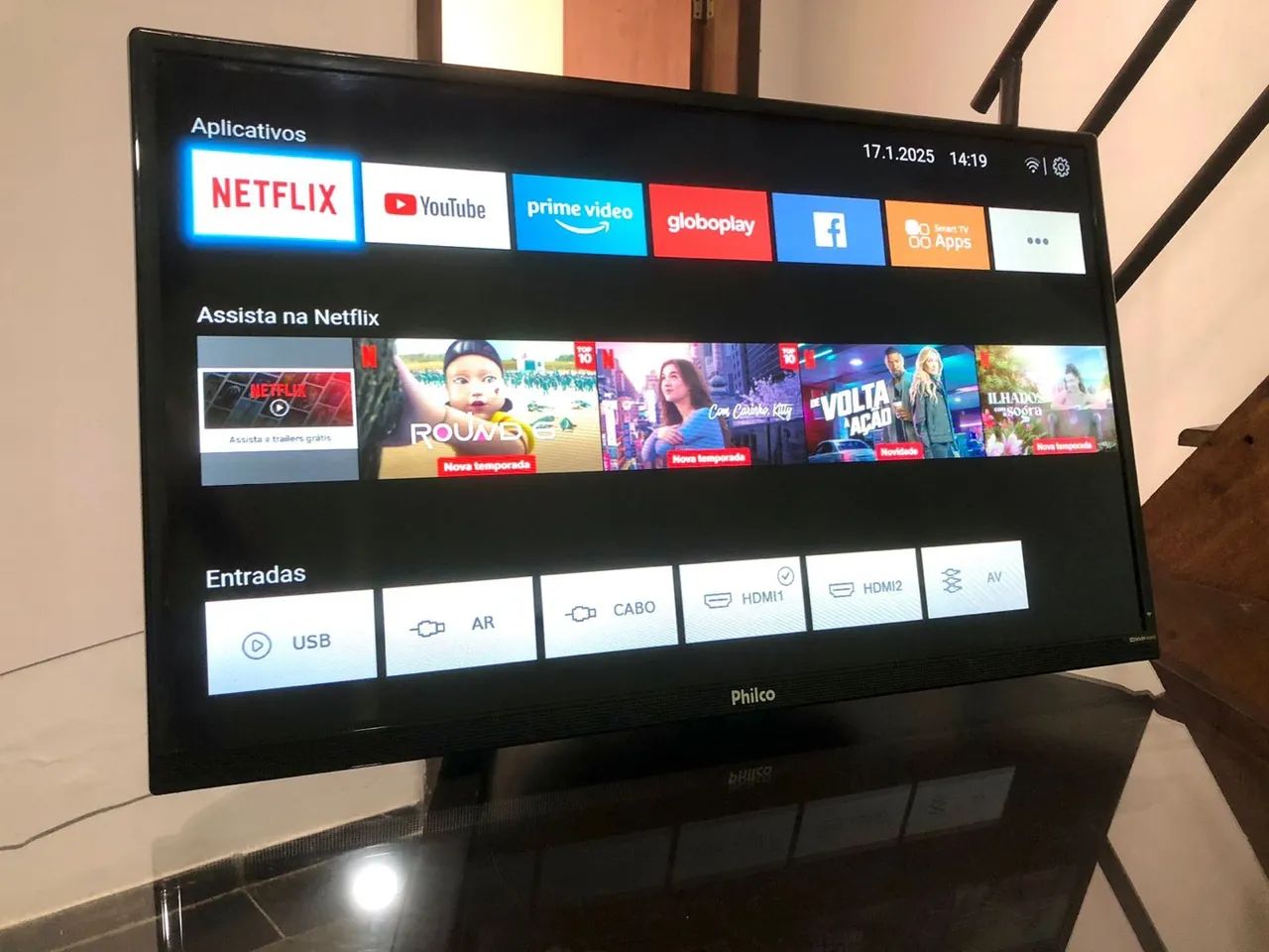 Tv smart 32 polegadas - entrego - Foto 3