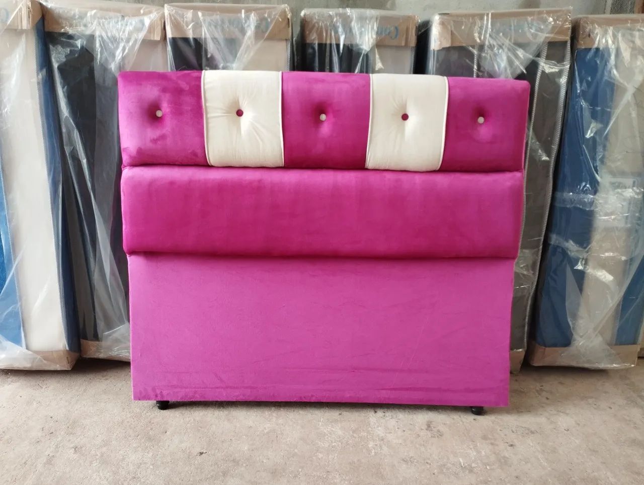 Cabeceira casal ( fábrica de estofados )