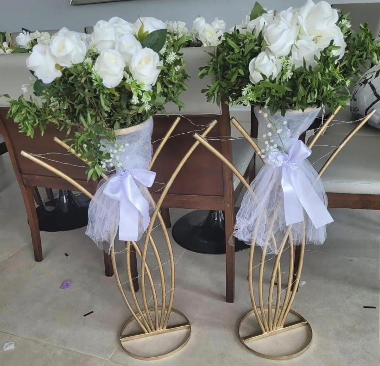 Arranjos florais decorativos para eventos
