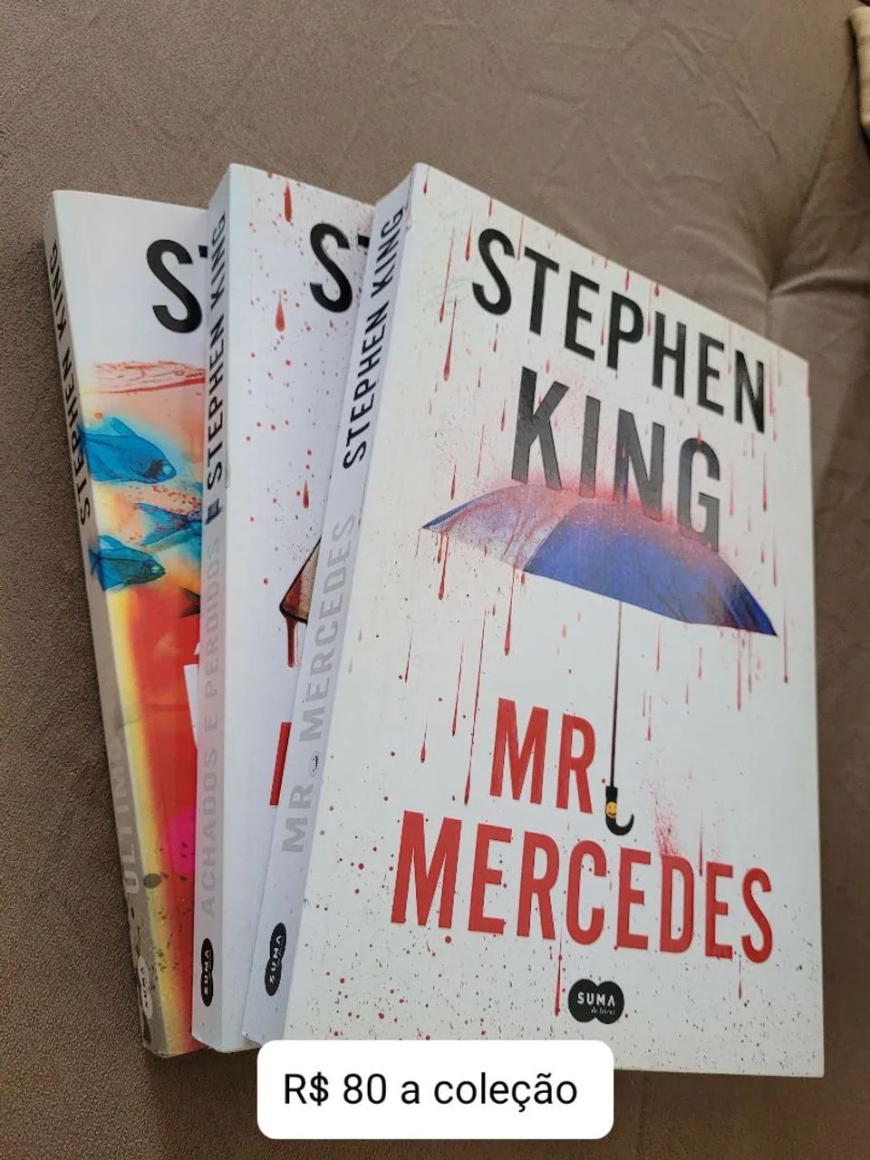 Coleção Livros Mr. Mercedes Stephen King