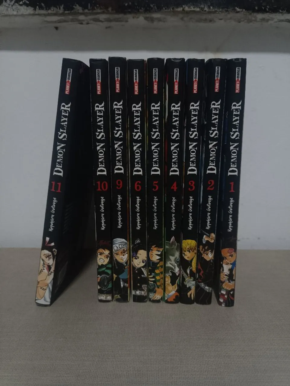 Coleção mangá Demon Slayer