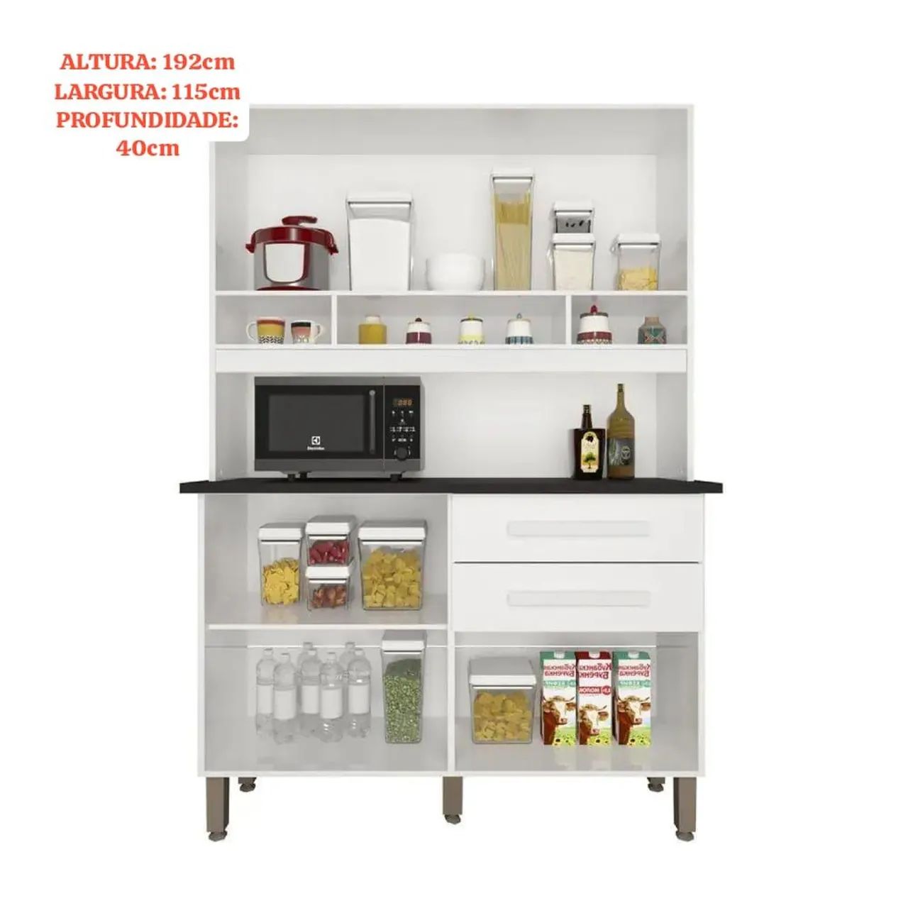 Armário de Cozinha Compacta 115cm - Foto 2