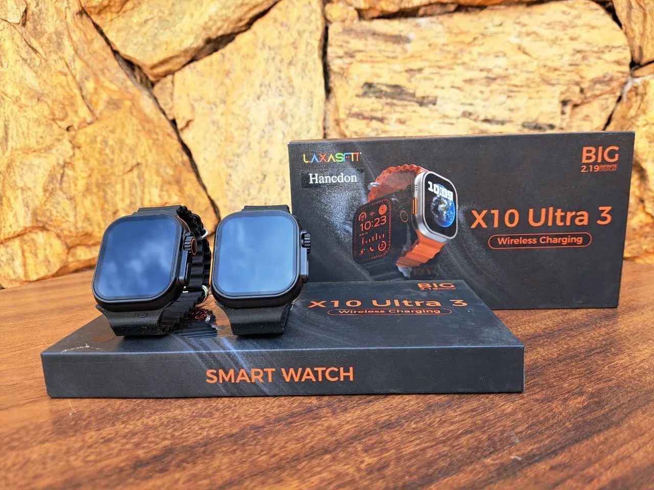 Smartwatch relogio x10 super tela amoled 30 funcoes  - Foto 5