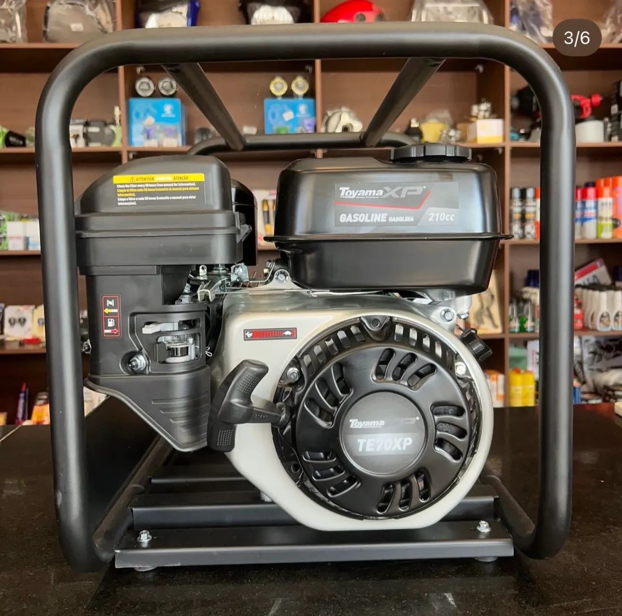 Motobomba a Gasolina 7HP Centrífuga 2x2 Profissional - Toyama (Loja) - Foto 2