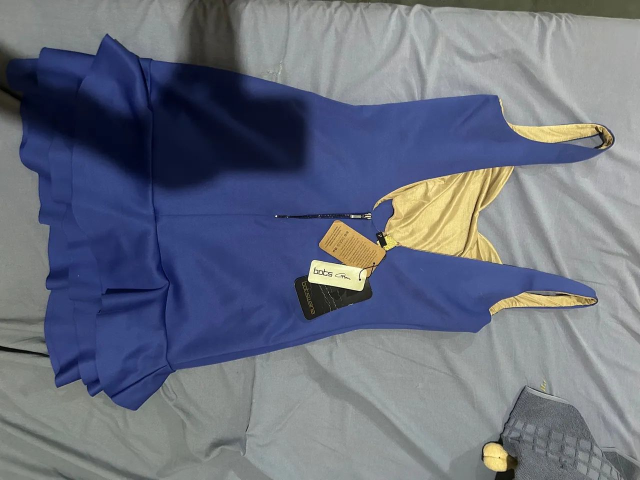  Vestido de festa azul - botswana novo - Foto 2