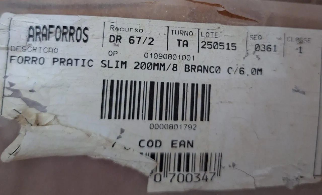 PVC ARAFORRO NOVO SOBROU DA OBRA - Foto 3