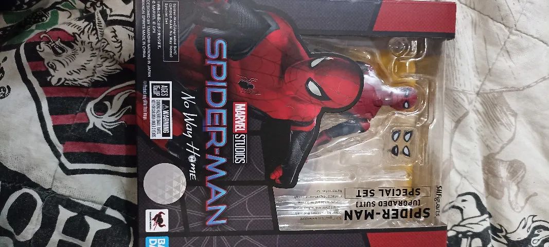 SH Figuarts Spider Man No Way Home Upgraded Suit - Foto 3