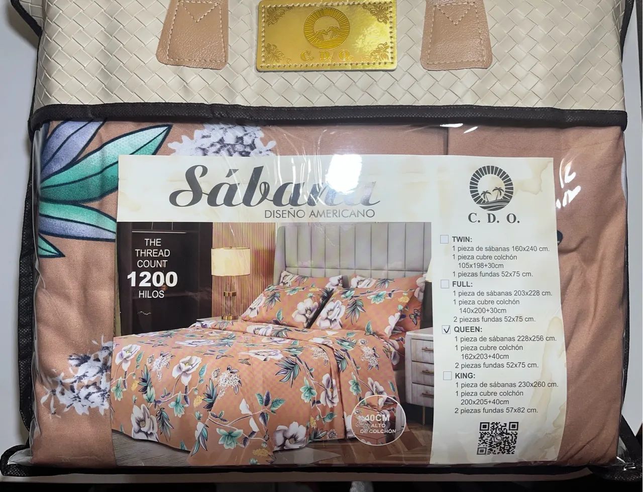 Jogo de lençol Queen 4 peças  - Foto 3