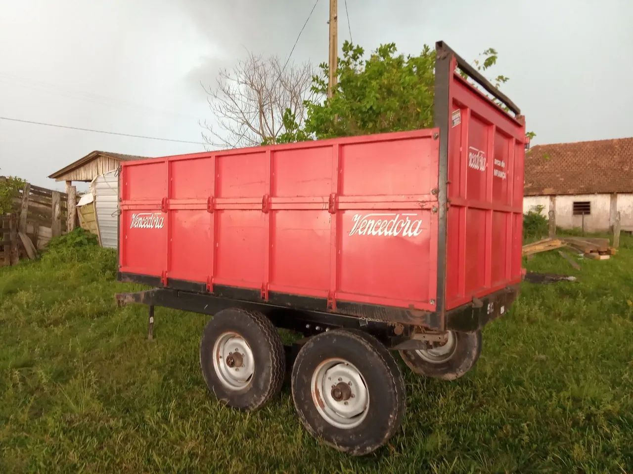 Carreta agrícola Vencedora 5T - Foto 4