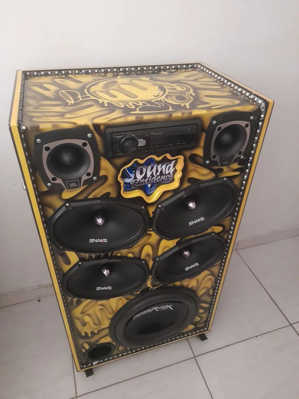 Vendo Caixa residencial - Aparelhos de Som - Samambaia Sul