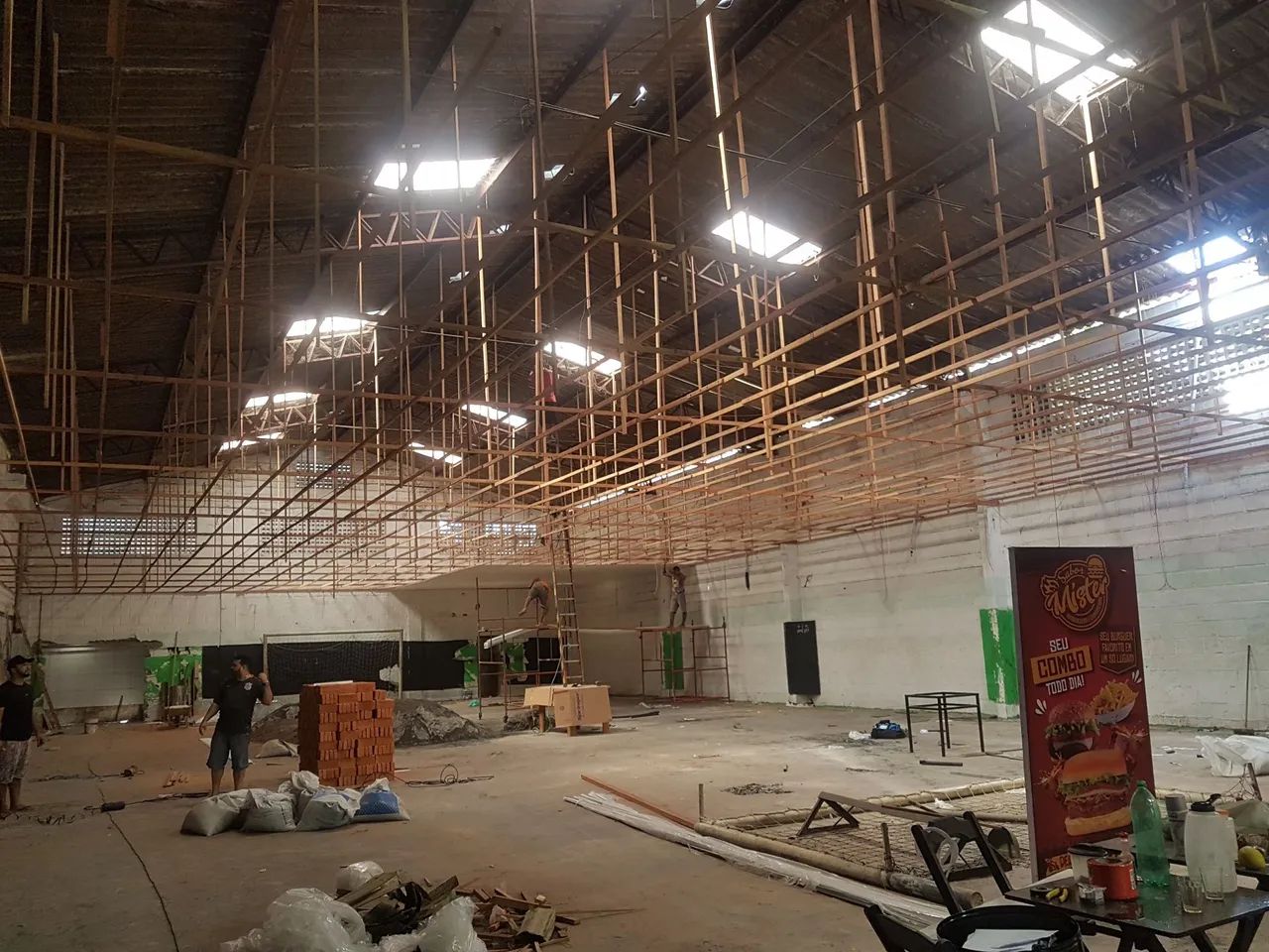Forro pvc instalado