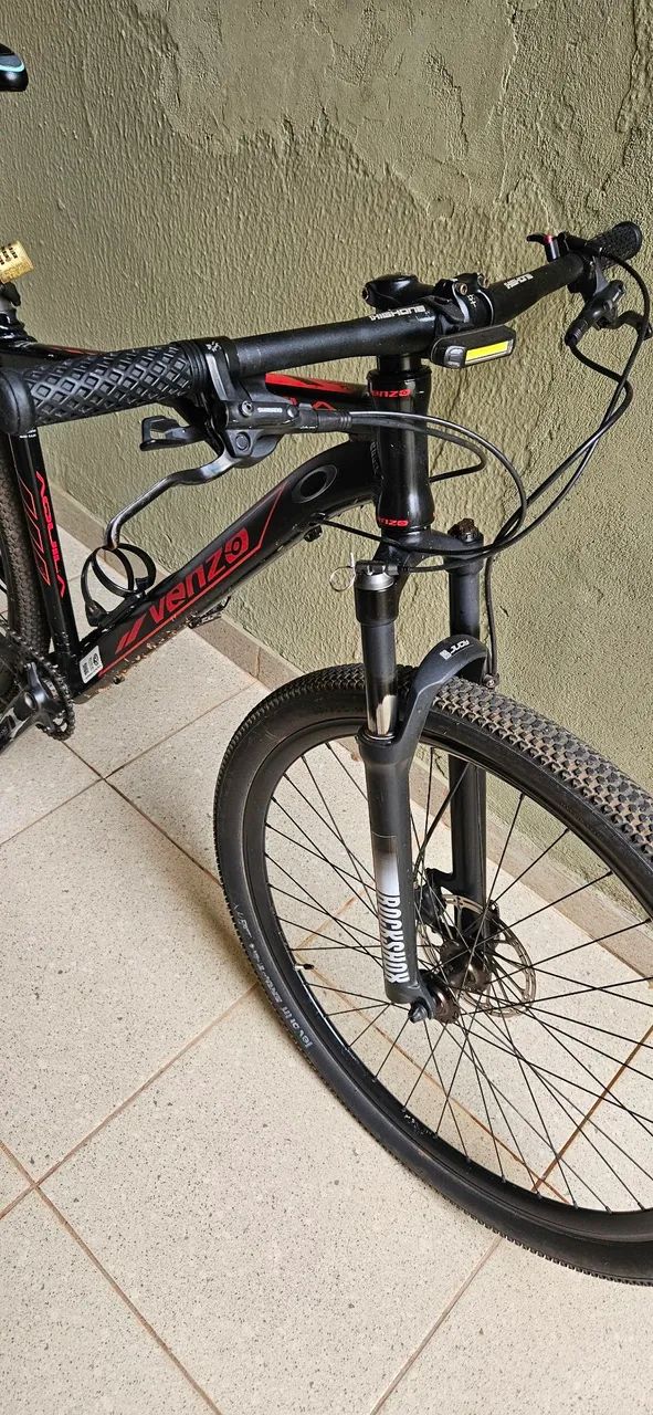 Bicicleta Venzo Deore + Rockshox  - Foto 2