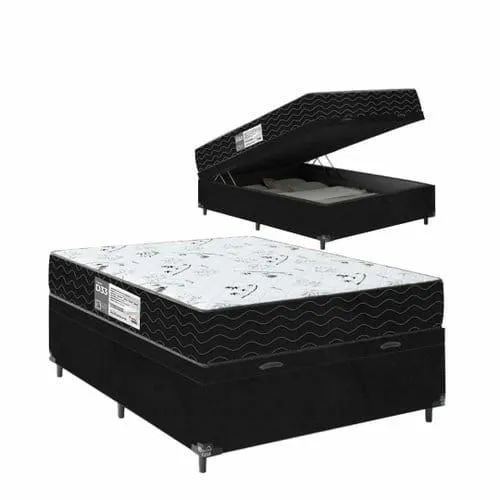 Cama Box Baú+ colchão novos 