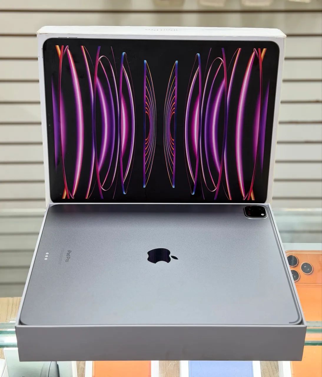 Ipad pro 12.9 polegadas m2 512gb saúde da bateria 94% LOJA FÍSICA