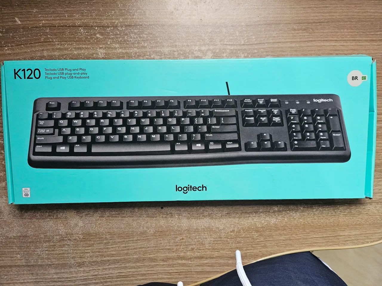 Teclado Logitech novo - Foto 2