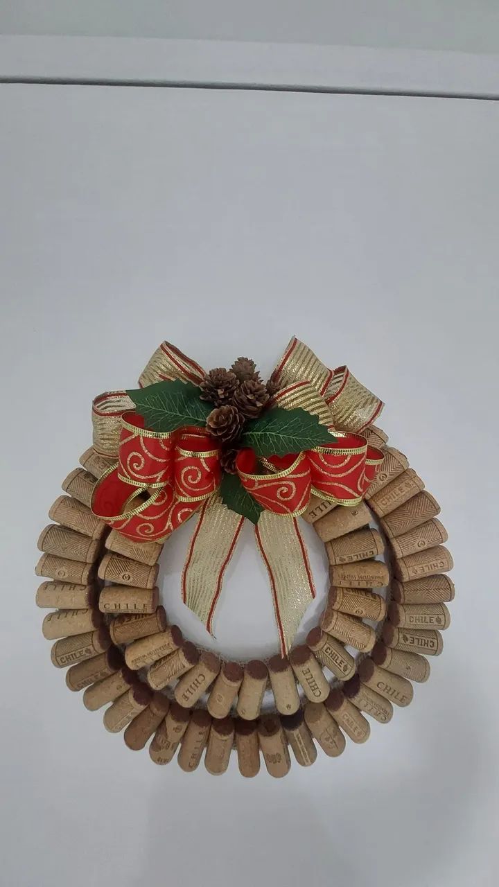 Guirlanda de rolhas. 35 cm - Foto 3