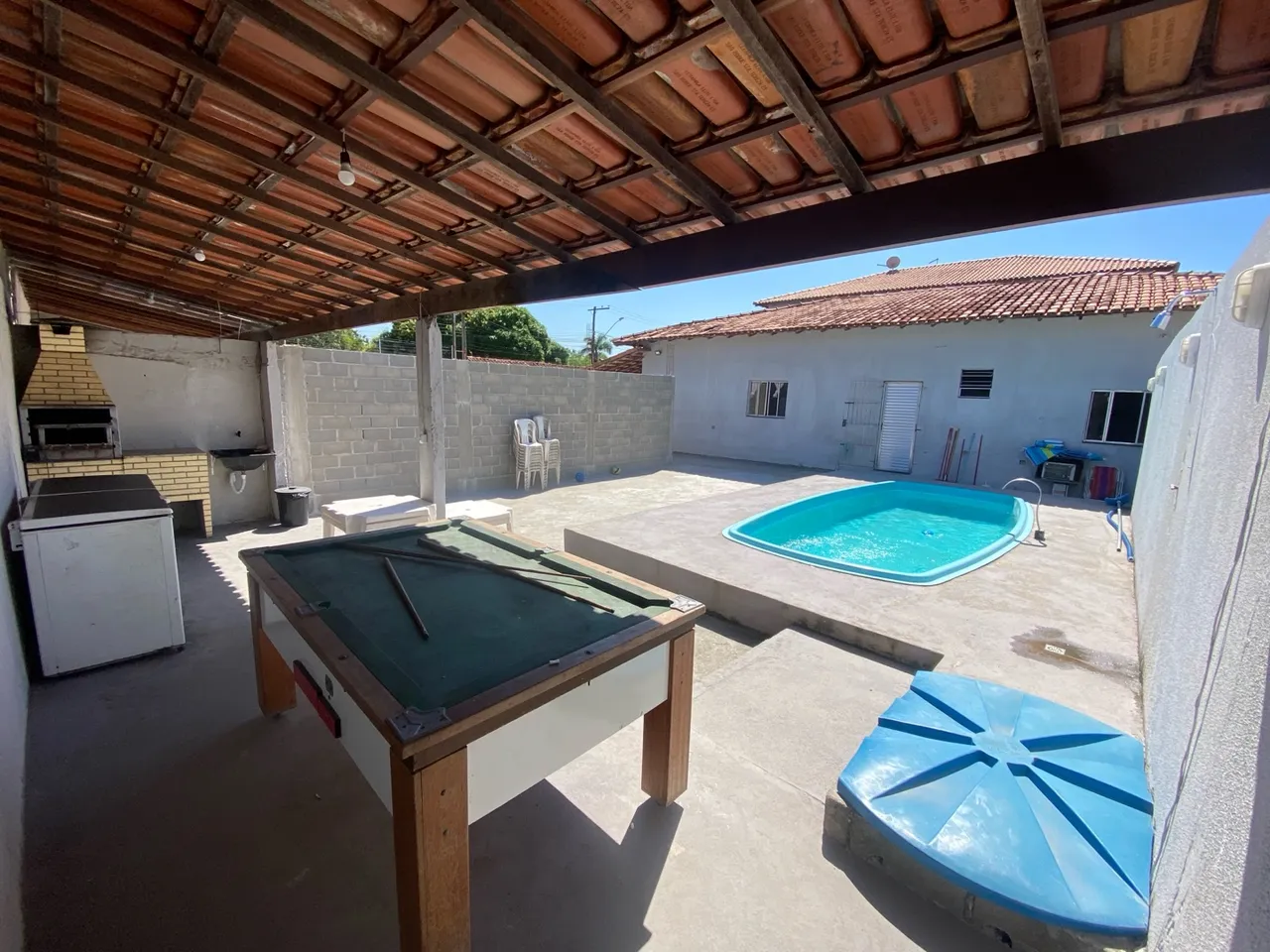 Casa piscina temporada praia de jacaraipe