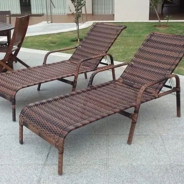 Espreguiçadeira para piscina e praia
