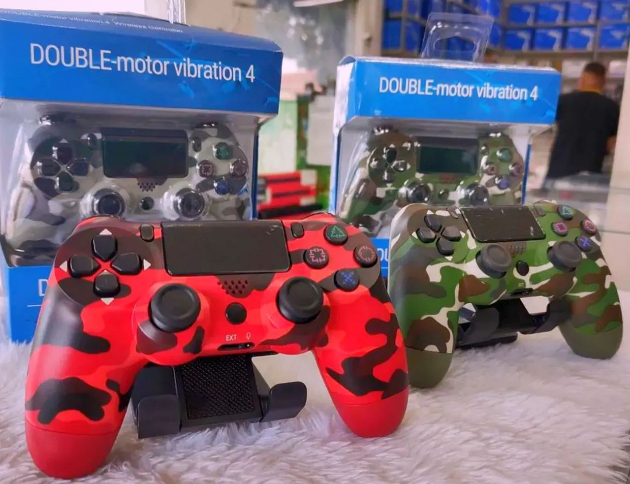 ? Controle PS4 Camuflado Personalizado - Sem Fio / Bluetooth - Foto 2