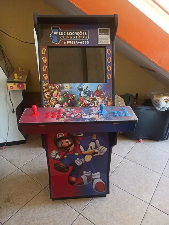 Fliperama Multijogos Mario , Street , Marvel  - Foto 2