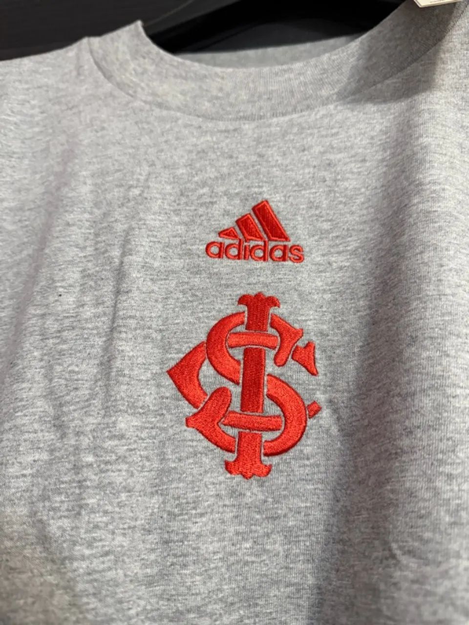 Camisa Cropped Inter Feminina Adidas - Foto 3