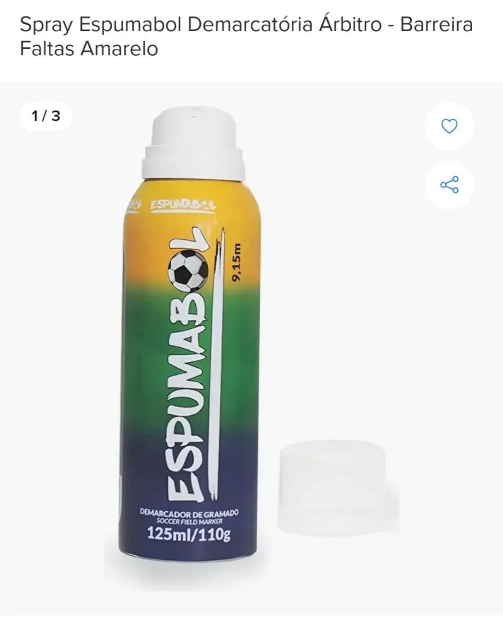 Spray Demarcatorio de Arbitros  - Foto 2