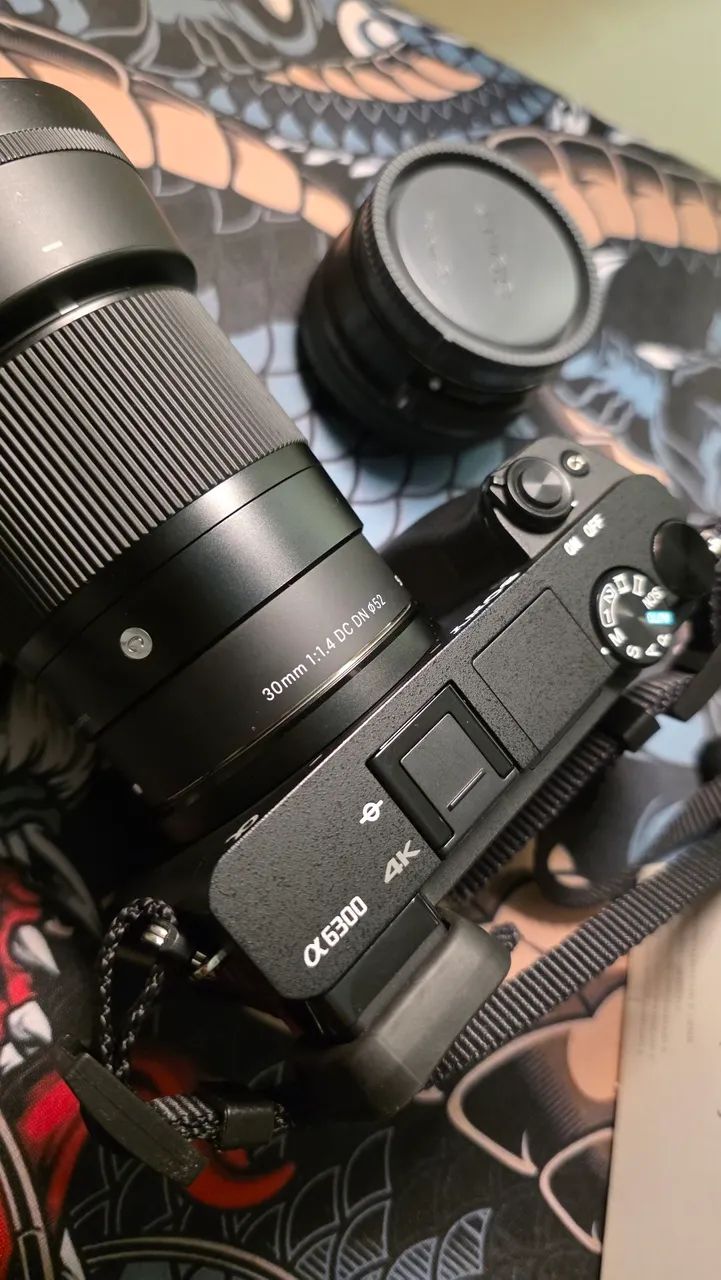 QUERO NOTEBOOK GAMER (Sony a6300 + Sigma 30mm 1.4 + Sony 16-50mm + Acessórios premium - Foto 2