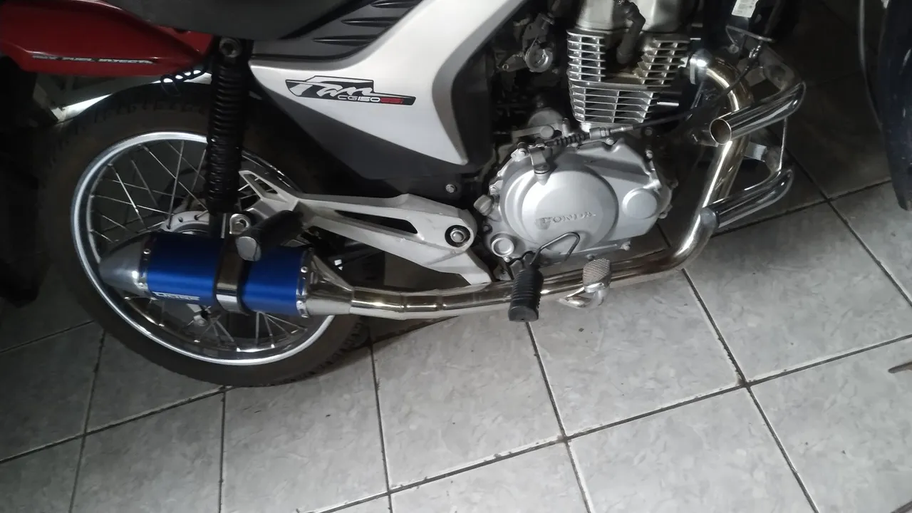 Escape Esportivo Azul CG 160