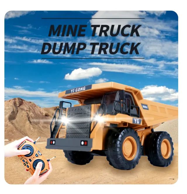 Caminhão de Obra de Controle Remoto 2.4ghz - Foto 6