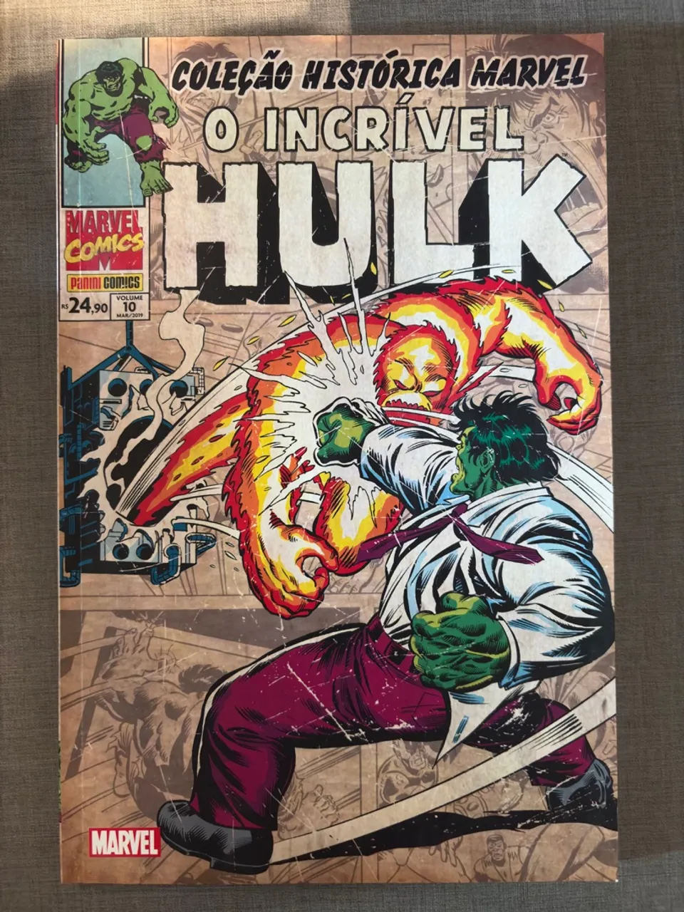 Coleção histórica marvel - o incrível hulk vol 10