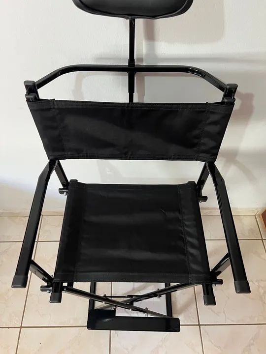 Cadeira Diretor p/ Maquiagem + Bolsa p/ transportar  - Foto 5
