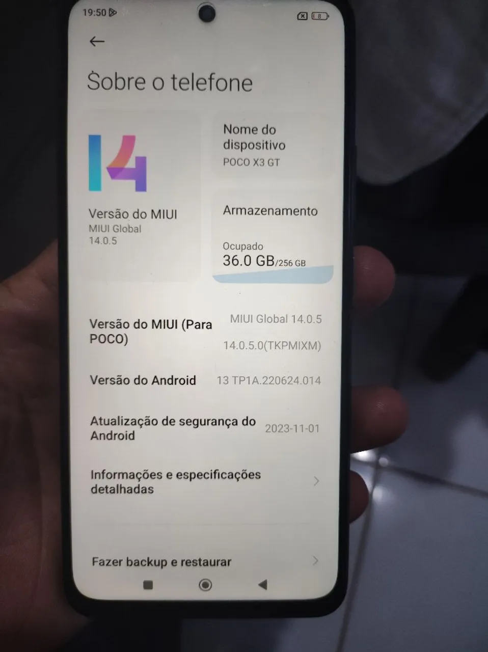 Poco x3 gt