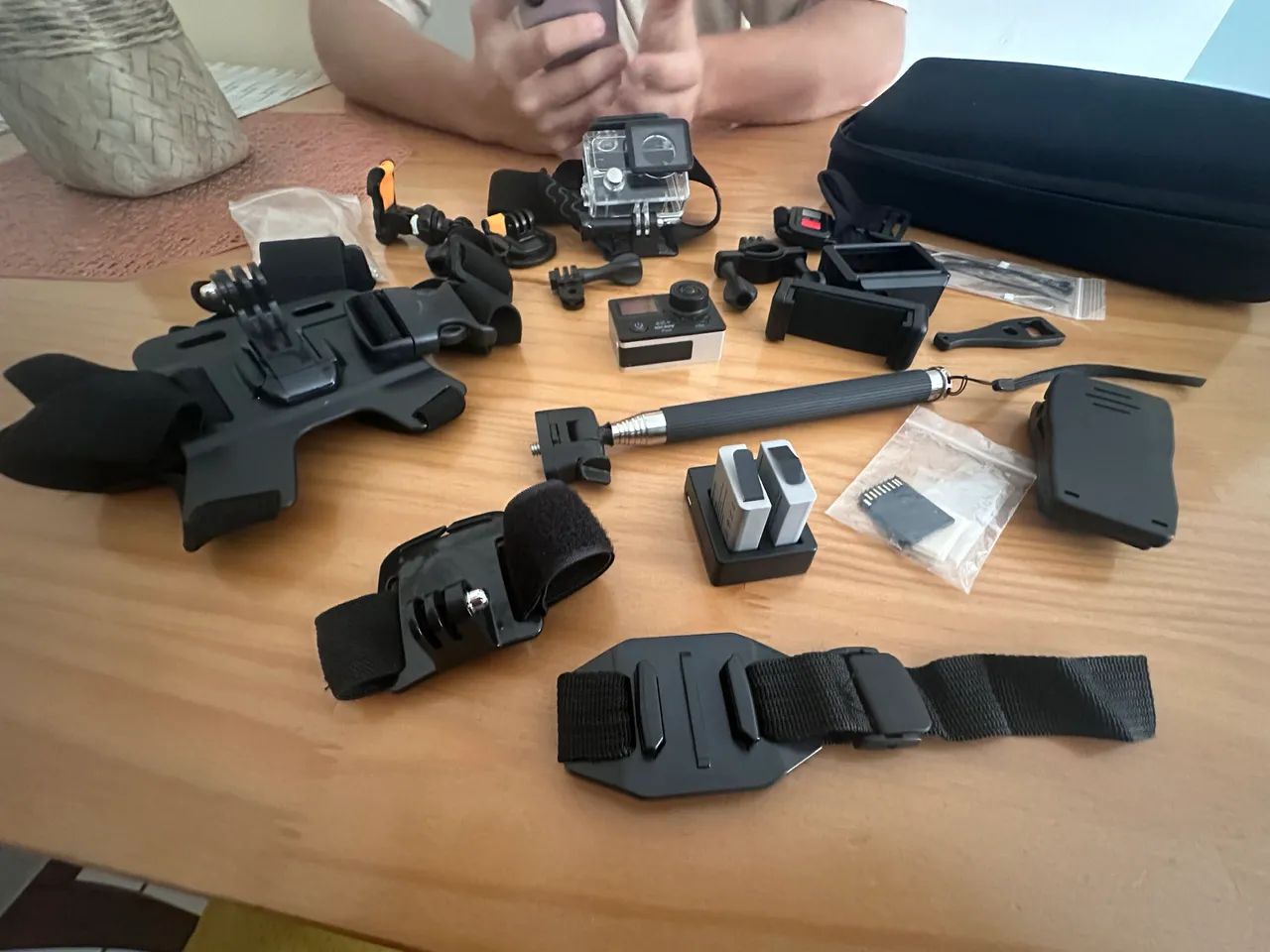 VENDO CÂMERA DE AÇÃO EKEN H5s NOVÍSSIMA! - Foto 2