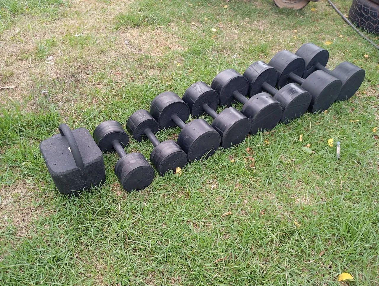 Halteres emborrachado para você malhar em casa ? - Foto 4
