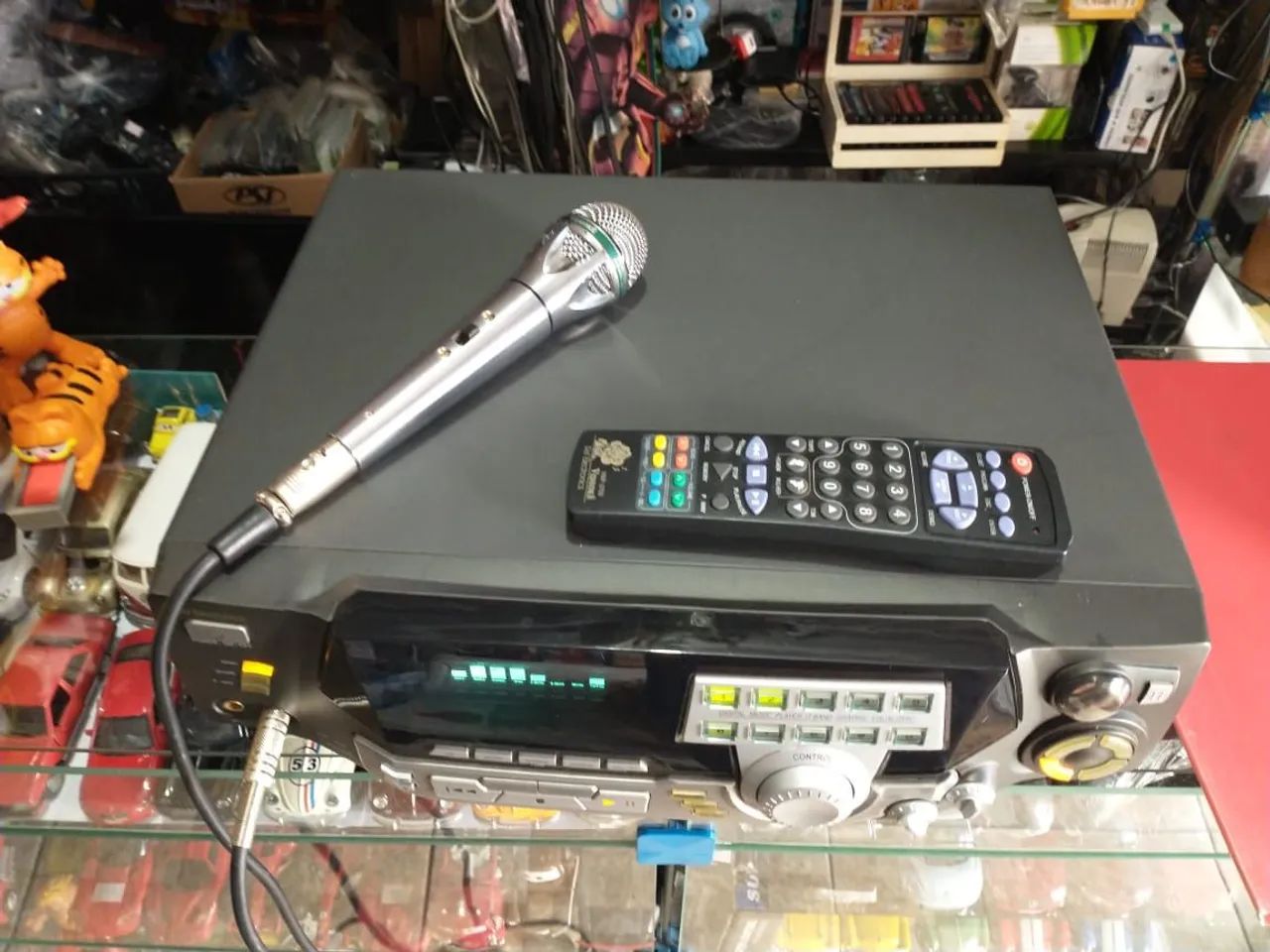 DVD Player com Karaoke e Microfone - Foto 2