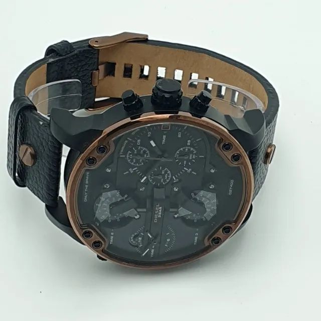 Relógio Diesel DZ 7400/7333 Timers Masculino Esporte Clássico Vintage - Foto 3