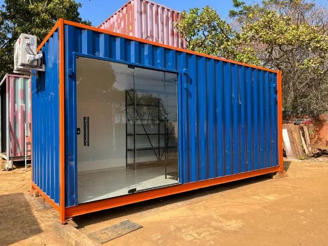 Container Loja Mercado Autonômo 6 mts