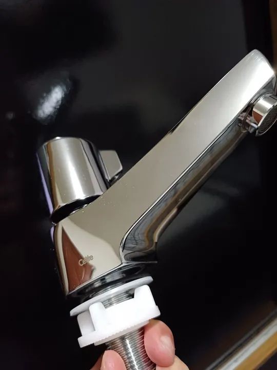 Torneira Monocomando Fit Celite Metal Cromada * Lavatorio/  Mesa Baixa - Foto 4