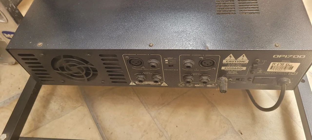 Potencia mesa e Par Caixas - Foto 3