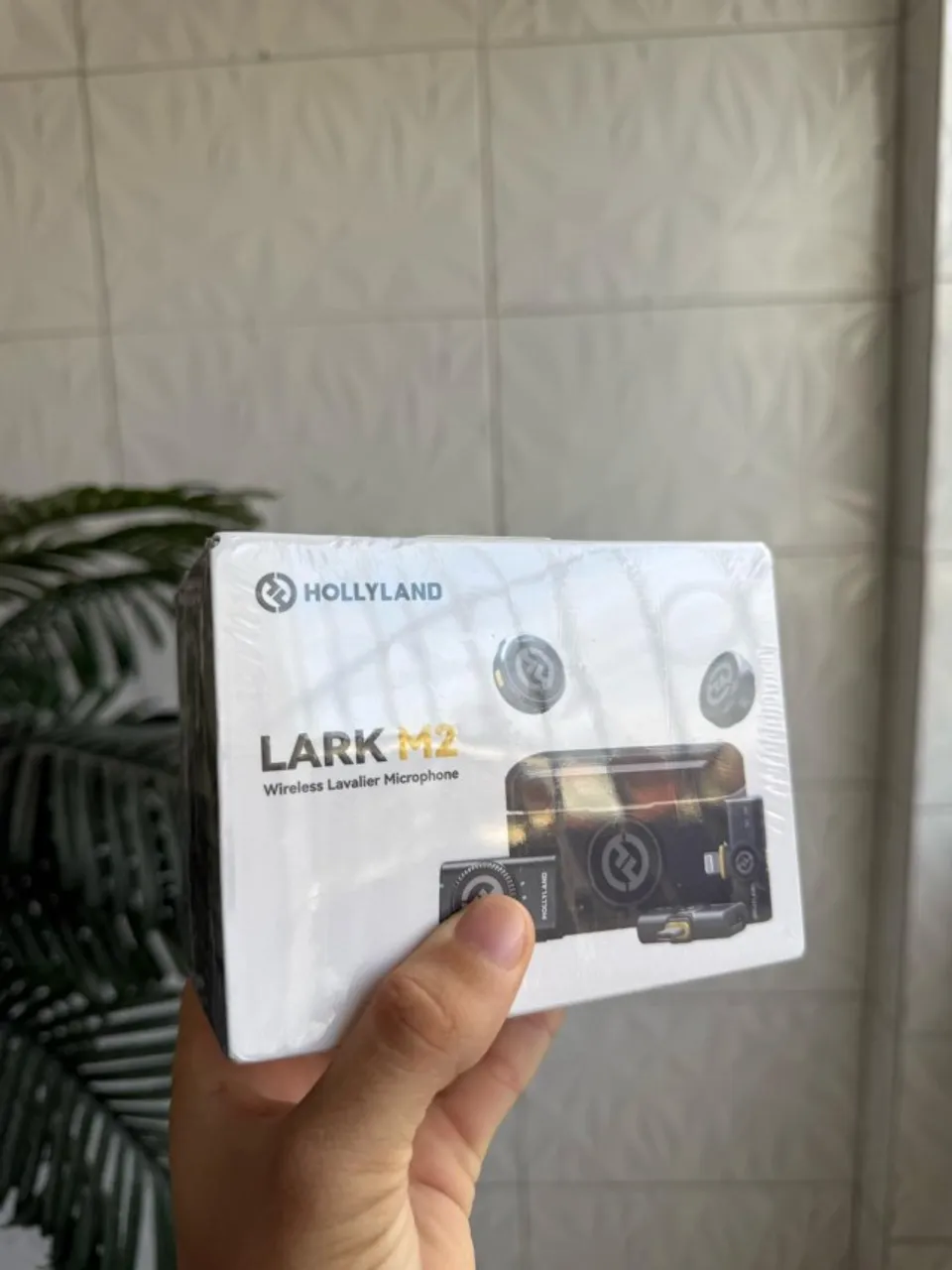 Hollyland Microfone Lark M2 Combo + NFE | Lacrado, Pronta Entrega