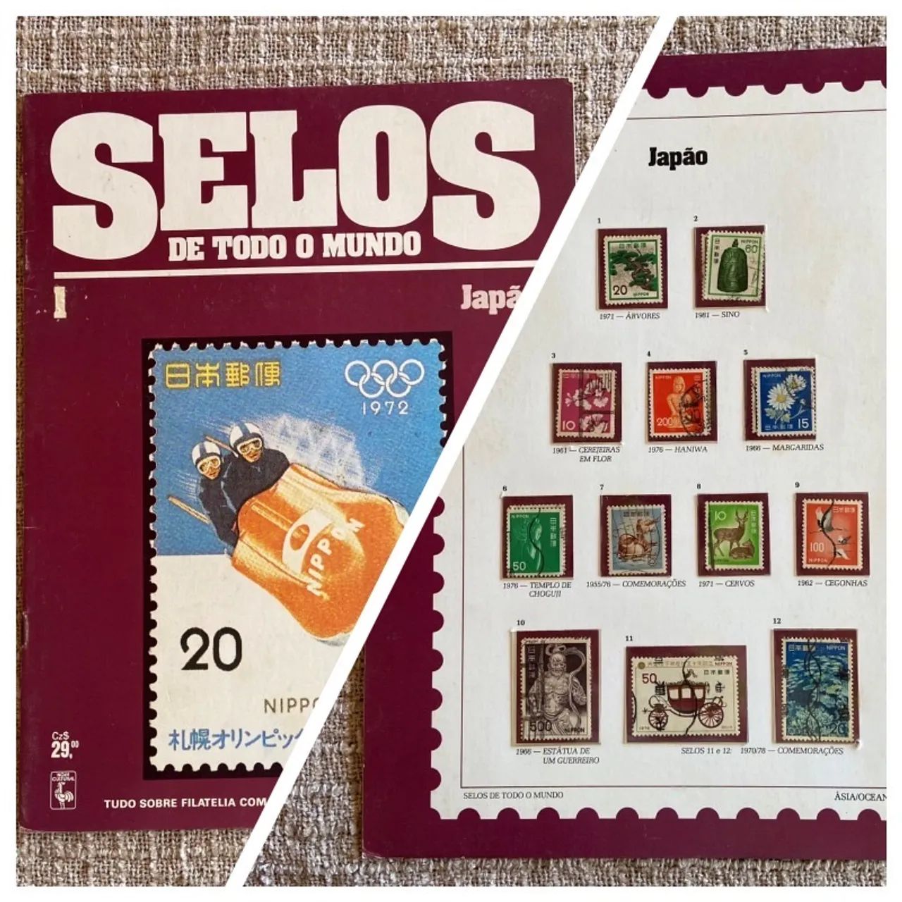 Álbum de Selos "Selos do Mundo"