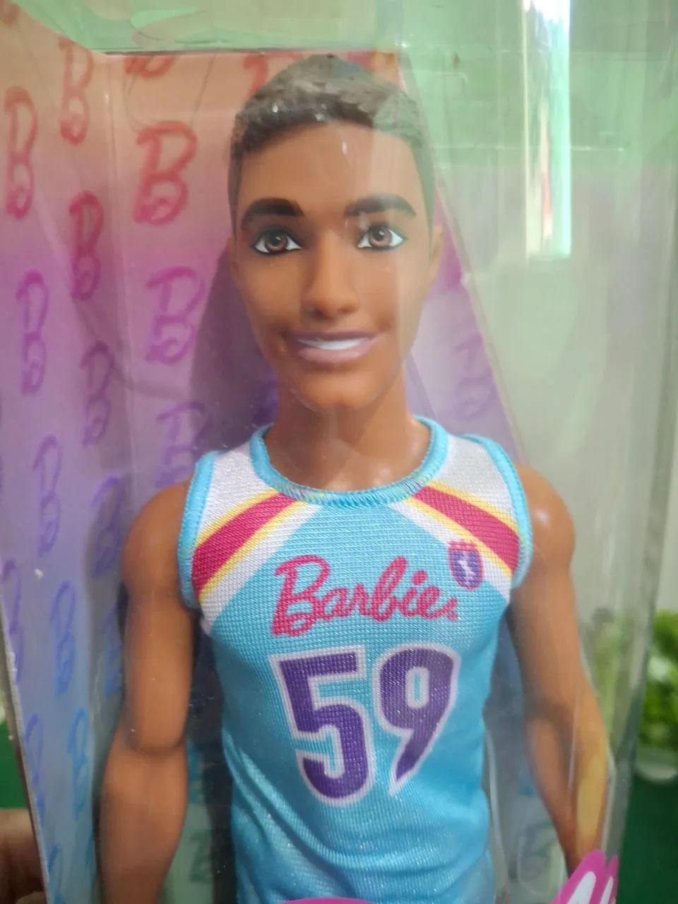 Boneco Ken perna protética novo 